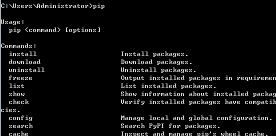 python环境变量设置好后运行效果